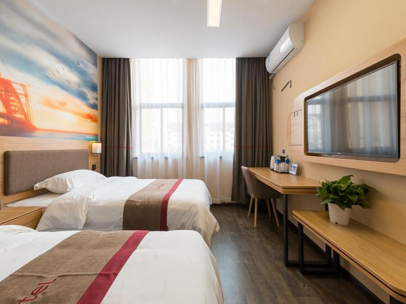 Thank Inn Chain Hotel Shanghai Songjiang District Yongfeng Road Store Exterior photo